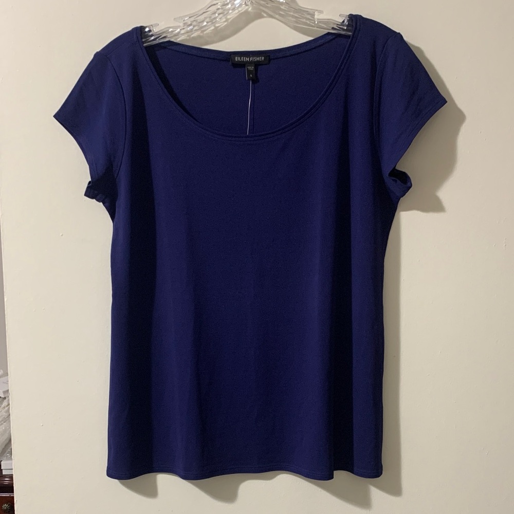 Eileen Fisher silk top